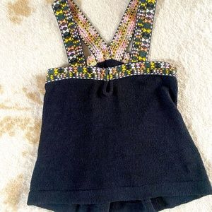 Madewell Embroidered Knit top